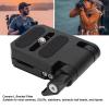 Camera L Bracket Vertical Horizontal Switching Quick Release Plate,Aluminum Quick Release Plate with 1/4in Screw for Arca Interfaces for SLR Camera Stabilizer Tripod view 3
