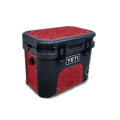 Skin Compatible with Yeti Roadie 15 Hard Cooler - Bandana - Premium 3M Vinyl Protective Wrap Decal Cover - Easy to Apply | Crafted in The USA by MightySkins