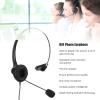 QANYEGN Headphone, Telephone Headset Earphone with 330 Tunable Microphone Home, Phone Headsets for Office Phones view 4
