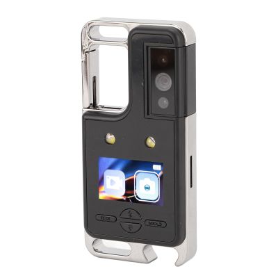 GOWENIC Body Worn Camera 2K HD Night Magnetic Clip Recording & Photography with 2560x1440P Resolution & Time Watermark, 180 Rotating Design for Cycling Safety Records