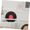 CORHAD Vinyl Record Wall Decor Retro with Red Sticker for Aesthetic Home Cafe Unique Music Theme Decoration for Living Room Bedroom and Parties view 3