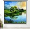 RhLLvJ Wall Mounted Projection Screen Portable Projection Screen High Brightness for Home Theater(60 Inch 16:9) view 2