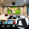 RhLLvJ Wall Mounted Projection Screen Portable Projection Screen High Brightness for Home Theater(60 Inch 16:9) view 4