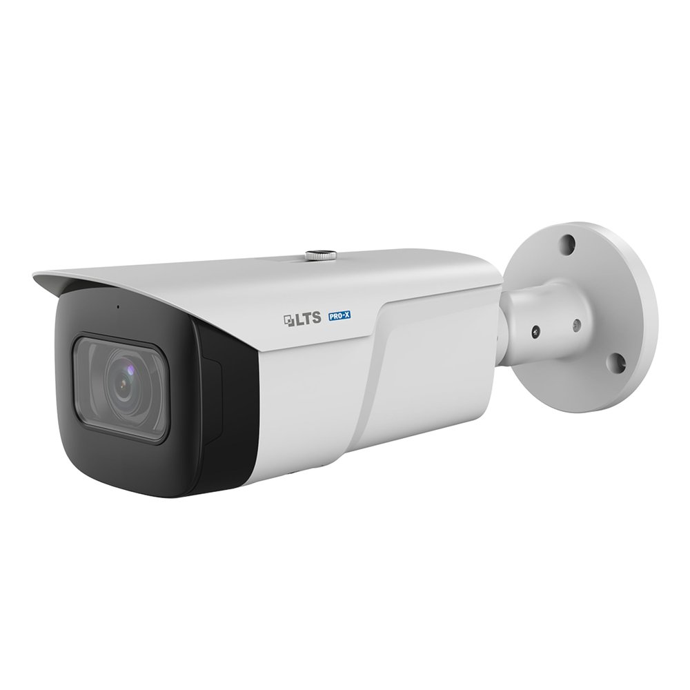 LTS LXIP8743W-SDZ Pro-X Series 4MP Bullet IP Camera 2.7-13.5mm Motorized Varifocal Lens PoE