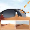 Zopsc Smart Sunglasses for Men Women, Bluetooth 5.3 Open Ear Music Calling Smart Glasses, IP65 Sunglasses for Drving Traveling view 4