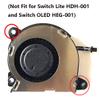 CPU Cooling Fans Suitable for Switch HAC-001 NS 2017 Series Games Console Cooler Fan PVB040A05H PVB040A05H-P05-AE 5V 0.32A 4 PIN view 2