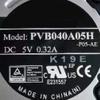 CPU Cooling Fans Suitable for Switch HAC-001 NS 2017 Series Games Console Cooler Fan PVB040A05H PVB040A05H-P05-AE 5V 0.32A 4 PIN view 3