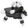 Aluminum Alloy 360 Degree Tripod Stand Bracket with 1/4 Inch Thread for Leveling view 3