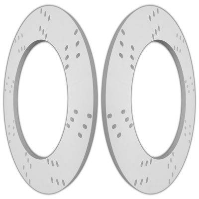 18" to 15" Subwoofer Adapters - White - 1/2" thick - 1 Pair