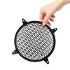 10 Inch Subwoofer Grill Speaker Grill Cover, Black Waffle Grill Cover Plastic Mesh Grille Speaker Grill Cover Circle Subwoofer Speaker Cover, 1PCS view 3