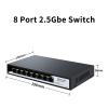BAISULI Business Ethernet switches 2.5G Ethernet Switch 2.5GBASE-T 8 Port RJ45 Fanless view 2