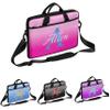Custom Laptop Bag with Name, Personalized Shoulder Bag for Laptop, Customized Portable Computer Bag Gifts for Business Office Black view 1