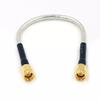 10cm Length Semi Rigid RG402 Silver 0.141" SMA Male Jack to SMA Male Plug RF Coaxial Extension Jumper Pigtail Cable-10Pack view 3