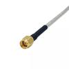10cm Length Semi Rigid RG402 Silver 0.141" SMA Male Jack to SMA Male Plug RF Coaxial Extension Jumper Pigtail Cable-10Pack view 4