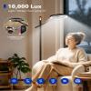 GLOWRIUM Smart LED Light Therapy Lamp, 10000Lux Full Spectrum Floor Lamp view 2