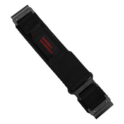 ZJchao Watch Band for Fenix 7X 6X 5X 2X EPIX Pro 26mm Adjustable Quick Release Replacement Watch Strap (Black)