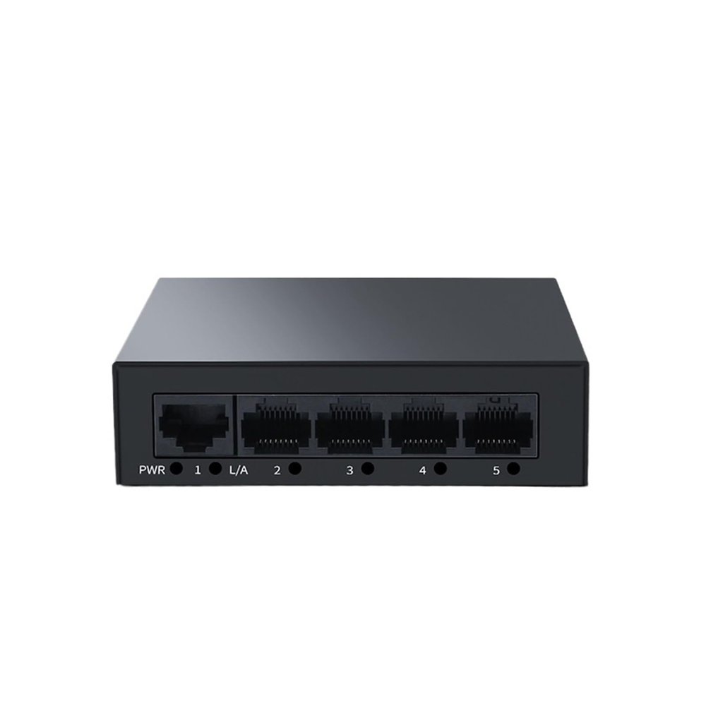 BAISULI Business Ethernet switches 5 Port Gigabit Ethernet Switch 1000Mbps Metal Network Fast Switcher