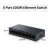 BAISULI Business Ethernet switches 8 Port Gigabit Ethernet Switch 1000Mbps Metal Network Fast view 2