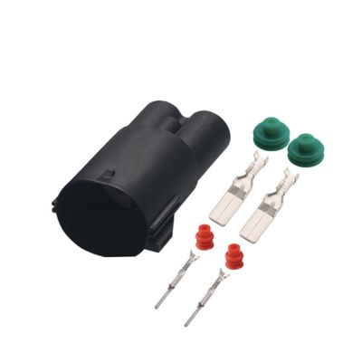 1 Set 4 Pin Waterprof Wire Connector 7282-8497-90 Fan Socket Female Male P1ug 7283-8497-90 DJ7049Y-1.5 9.5-11/21(Male)
