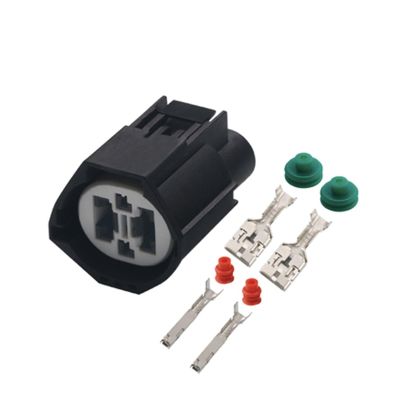 1 Set 4 Pin Waterprof Wire Connector 7282-8497-90 Fan Socket Female Male P1ug 7283-8497-90 DJ7049Y-1.5 9.5-11/21(Female)