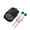 1 Set 4 Pin Waterprof Wire Connector 7282-8497-90 Fan Socket Female Male P1ug 7283-8497-90 DJ7049Y-1.5 9.5-11/21(Female) view 1