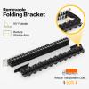 PBAEGAV Patch Panel 48 Port with 48 Pcs Cat6 Keystone JackEC Listed UTP 10G Support with Removable Back Bar 1U Network Patch Panel 19 Inch for Cat6,Cat5e,Cat5 (CAT6, 1U48Port) view 2
