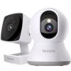 blurams 2K Security Camera Bundle Set, Indoor Camera and PTZ Pet Camera w/Motion Tracking, 2-Way Audio, IR Night Vision, Siren, Compatible with Alexa view 1
