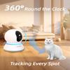 blurams 2K Security Camera Bundle Set, Indoor Camera and PTZ Pet Camera w/Motion Tracking, 2-Way Audio, IR Night Vision, Siren, Compatible with Alexa view 3