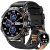 SUNKTA Military Smartwatches for Men,120 Sports Modes Smart Watches with Bluetooth Call (Answer/Dial Calls), 5ATM Waterproof Rugged Tactical Fitness Tracker 1.39''HD Smart Watch for iPhone Android view 1