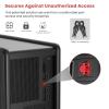 NataLink 100 Pcs RJ45 Port Lock with 10 Key, Locking RJ45 Port/Dust Blocker, RJ45 Dust Cover Cap Female Port Plugs Protector, Compatible RJ45 Port Devices, Red view 3