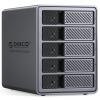 ORICO RAID 5 Bay HDD Enclosures USB 3.0 Push-Pull Mounting for 3.5-inch HDD, Max 110TB, External Direct Attached Storage 8 RAID Modes Supported 9858RU3 view 1