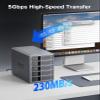 ORICO RAID 5 Bay HDD Enclosures USB 3.0 Push-Pull Mounting for 3.5-inch HDD, Max 110TB, External Direct Attached Storage 8 RAID Modes Supported 9858RU3 view 4