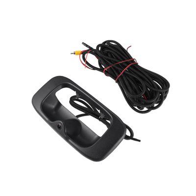 ACROPIX Backup Camera Tailgate Handle for Chevy Silverado 1999-2007 for GMC Sierra 1999-2007 / Rear Tailgate Handle Backup Camera/Durable / 1 Set/Black Car Parts