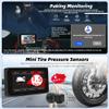 VSYSTO Wireless Carplay Motorcycle Dash Camera with 5" Touchscreen, GPS Navigation, WiFi 1080P SONYIMX307 Front and Rear Camera, Parking Monitoring, Tire Pressure Sensors, Temperature Display(CS5 Pro) view 4