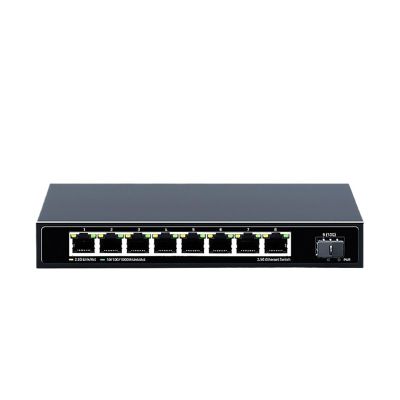 BAISULI Business Ethernet switches 8 Port 2.5G Ethernet Switch 2.5GBASE-T Network Switcher 10Gigabit