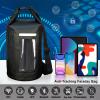 15L Faraday Bags, Waterproof Faraday Cage for Laptops & Tablets & Phones & Car Keys, RFID Signal Blocking Pouch, Anti-Theft Anti-Tracking EMP Bag view 2