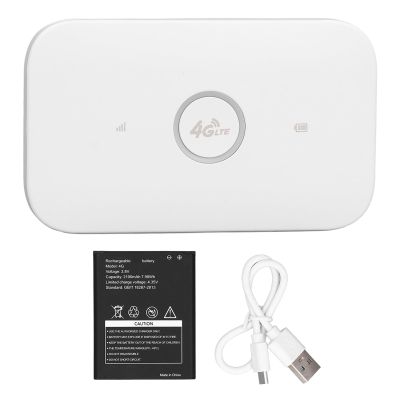 4G LTE Mobile Wi Fi, Portable Router Mini Travel Endless Pocket VPN with Sim Card Slot Support B1 B3 B5 B7 B8 B40 for Unlocked Devices 300Mbps Download Speed Connect up to 10