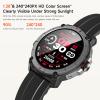 AWEI Smart Watch, 1.38 inch Smartwatch for Men Women (Answer/Make Call), Fitness Tracker with Multi Sport Modes, 2ATM Waterproof, Activity Tracker Compatible with Android iOS view 3