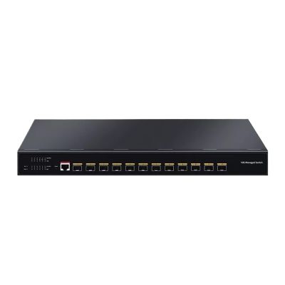 BAISULI Business Ethernet switches 10Gigabit Ethernet Switch Managed 10000Mbps 12 Port Optical SFP Network Switch