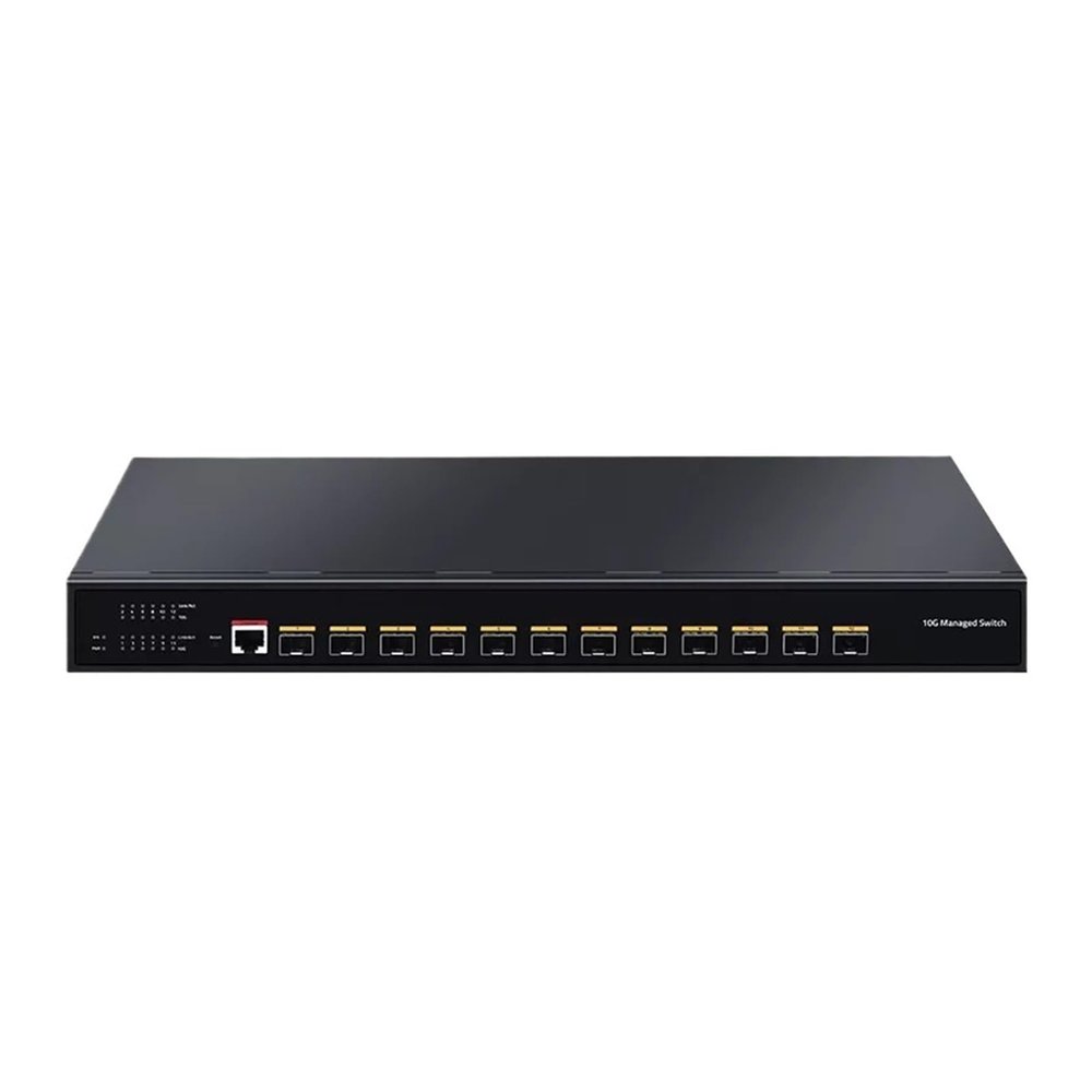 BAISULI Business Ethernet switches 10Gigabit Ethernet Switch Managed 10000Mbps 12 Port Optical SFP Network Switch