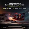 25 inch Gaming Monitor 1080P FHD 240Hz 1ms, YEYIAN 24.5" Flat Framless PC Monitors, 92% sRGB VA Screen Computer Monitor, HDR 10, HDMI x2, DP, Freesync Premium, Adaptive G-Sync, VESA Mount, Tilt Adjust view 2