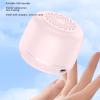 Mini Speaker, Compact Speaker for Party Travel Laptop, 360 Surround Sound Subwoofer for Smartphone, Laptop, Multiple Playback Option, USB Plug in Small Speaker (P Ink) view 4