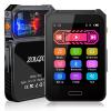 64GB Mp3 Player Bluetooth 5.3 with 2.4" Full Touch Screen,ZOLQX Portable Digital Music Player with Speaker,FM Radio, HiFi Lossless Sound, Voice Recording e-Book, Support up to 128GB (Black) view 1