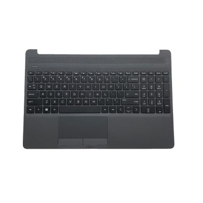D-KXCPELE Replacement Upper Case Palmrest for HP Probook 250 G8 255 G8 Series Laptop Top Cover Non-Backlit Keyboard with Touchpad Assembly M31099-001