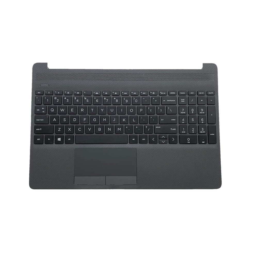 D-KXCPELE Replacement Upper Case Palmrest for HP Probook 250 G8 255 G8 Series Laptop Top Cover Non-Backlit Keyboard with Touchpad Assembly M31099-001