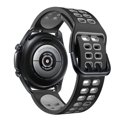 SOMKB For Garmin Venu 2 Sport Wristband For Garmin Forerunner 645 245 158 55 Vivoactive 3 4 Silicone Bracelet Strap Venu 2 Plus Band(D,Fenix Chronos)