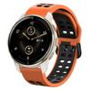 SOMKB For Garmin Venu 2 Sport Wristband For Garmin Forerunner 645 245 158 55 Vivoactive 3 4 Silicone Bracelet Strap Venu 2 Plus Band(D,Fenix Chronos) view 3