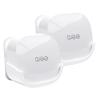 2Pack Wall Mount Holder for eero 6 Plus 6+ and eero 6 Router Mesh Wi-Fi System,Wall Mount Stand Bracket for eero 6 Plus and eero 6 tri-Band Mesh,Wall Bracket for eero 6+ Extender Router Wire Organizer view 1