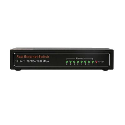 BAISULI Business Ethernet switches 8 Port 10/100/1000M Unmanaged Ethernet Switch 8 RJ45 Port Gigabit Ethernet Switch