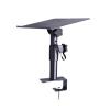 LHXEQJAM XP-07 Height Adjustable Speaker Table Stand with Tray 0-50mm with Large Clamp Base to Move Along The Base view 1